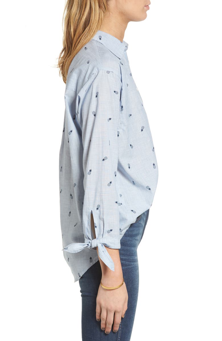 Madewell Trapeze Shirt, Alternate, color, 
