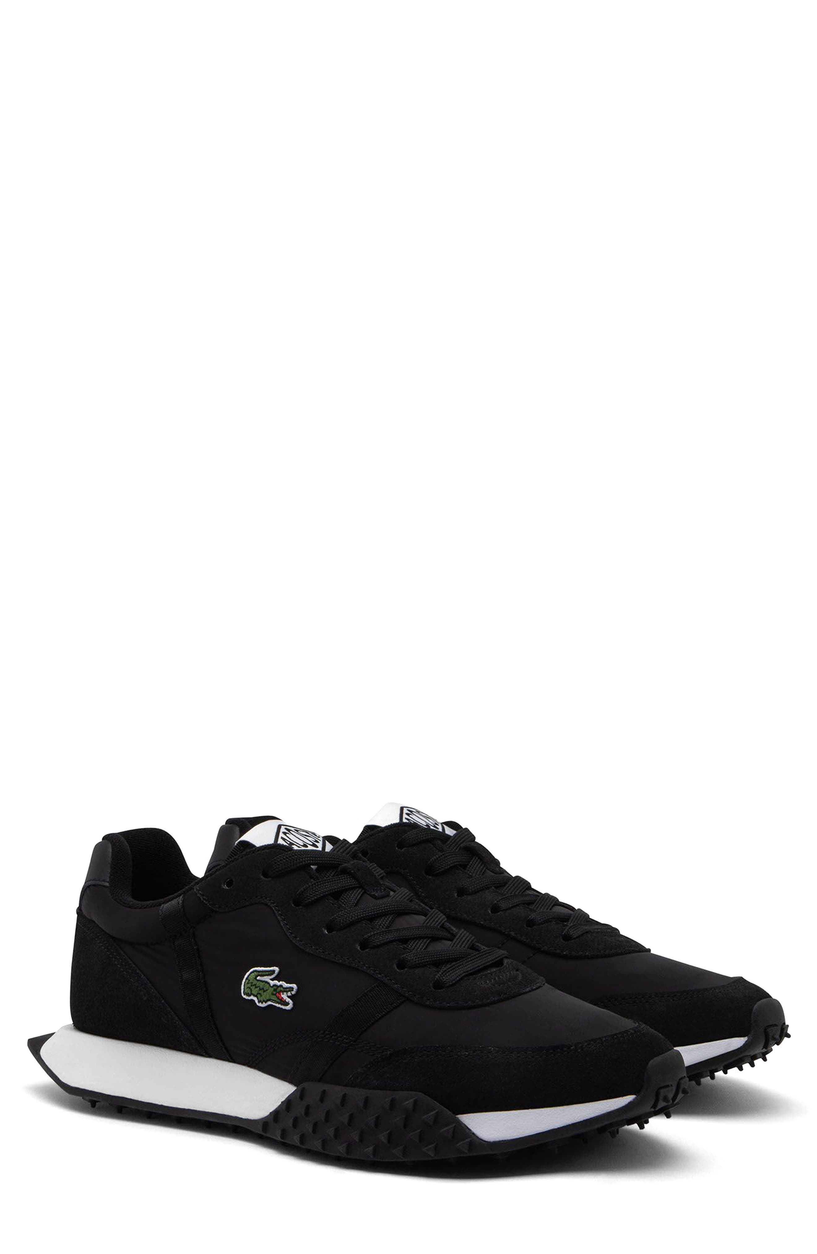 Lacoste L-Spin Evo 125 Sneaker, Alternate, color, Black/ Black