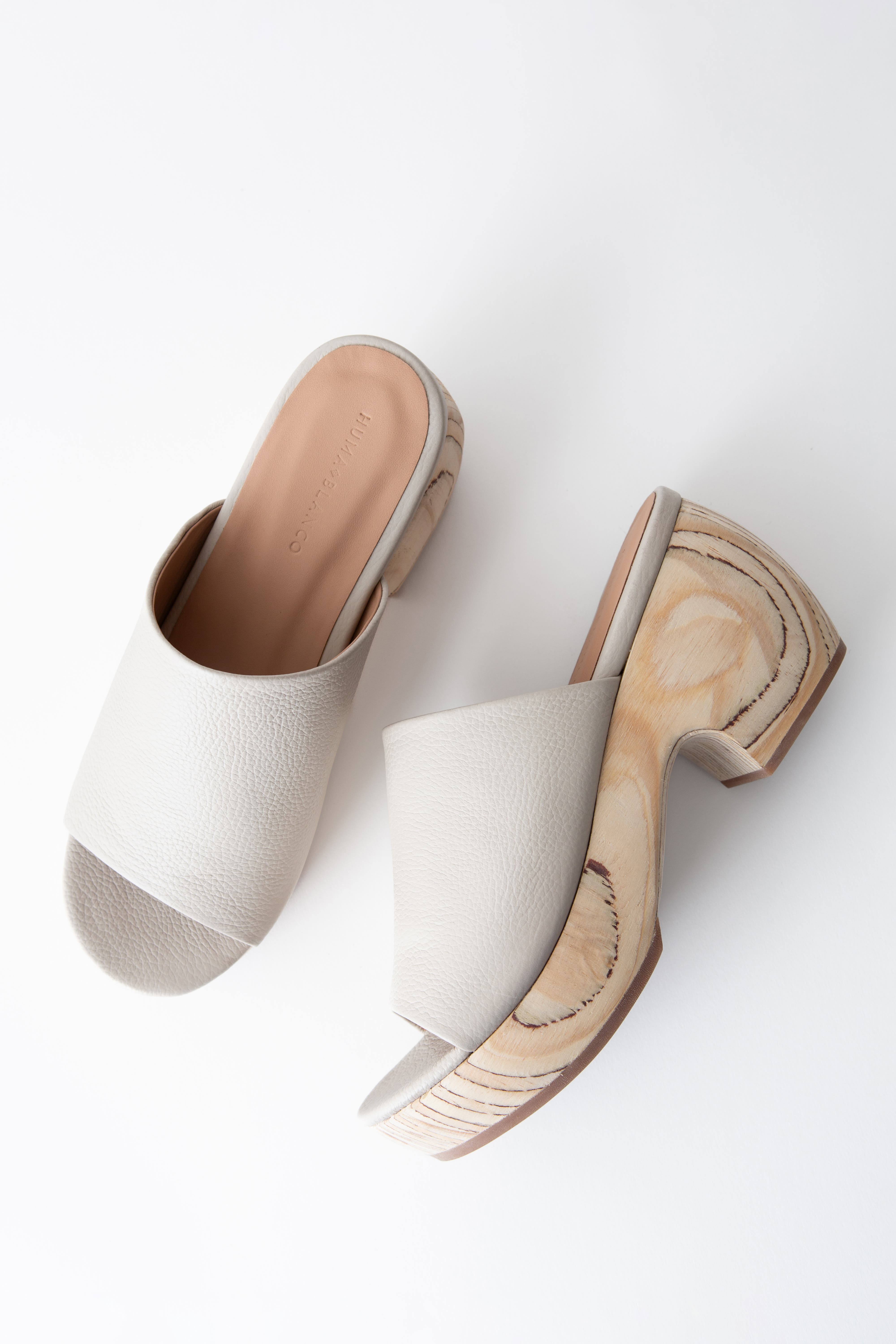 Huma Blanco Katlyn Platform Clog, Alternate, color, Pebbled Cream