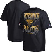 Champion Men's Champion Black Pittsburgh Pirates Traditions Two Locations T-Shirt
