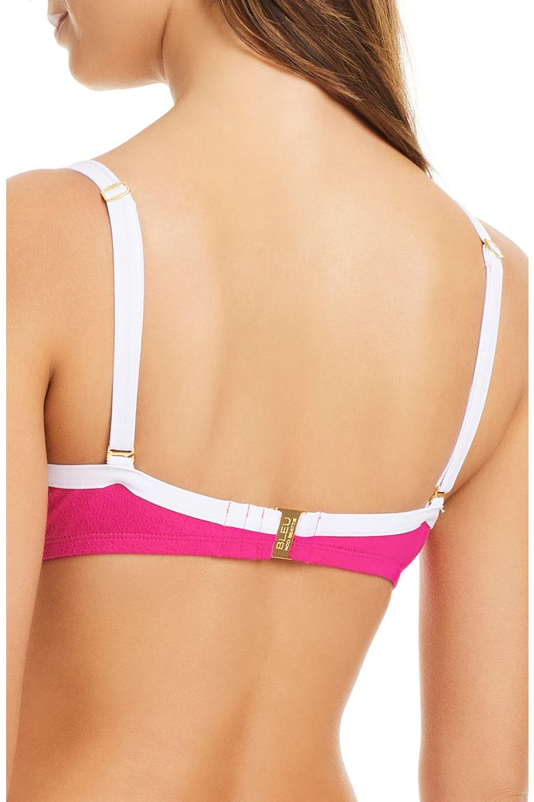Underwire Bikini Top, Alternate, color, PINK PUNCH