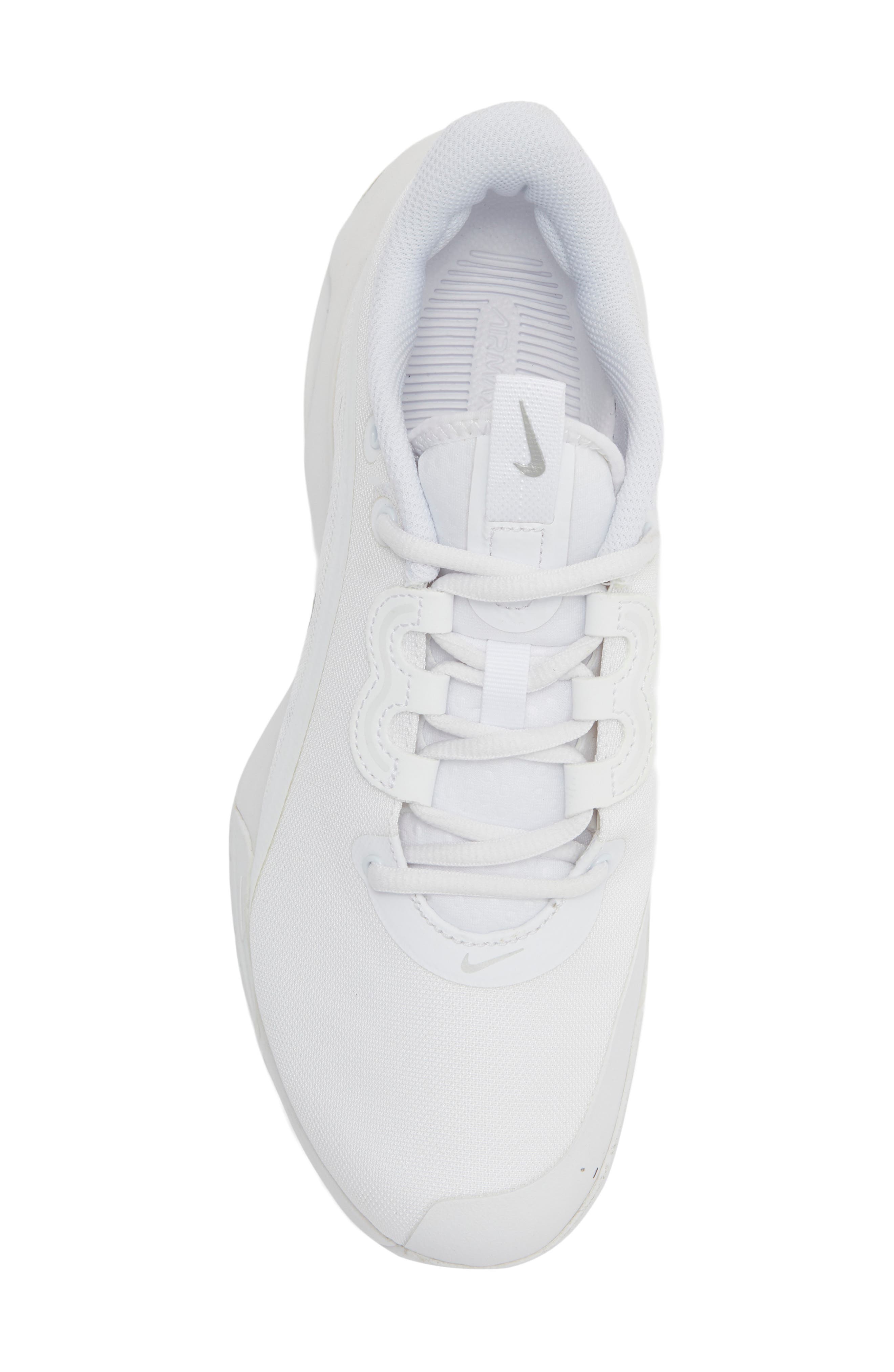 Nike Air Max Volley Sneaker, Alternate, color, White/ Metallic Silver