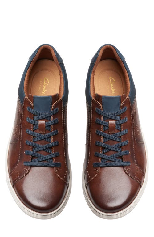 Clarksr Clarks(r) Mapstone Lace-up Leather Sneaker