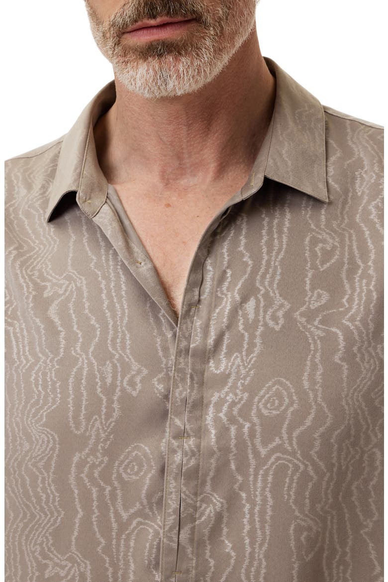 Hickory Button-Up Shirt, Alternate, color, TWIG