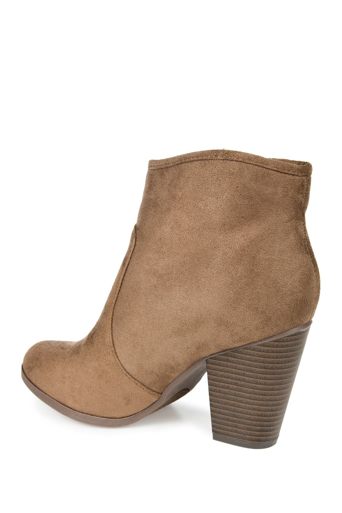 Link Round Toe Bootie, Alternate, color, TAUPE