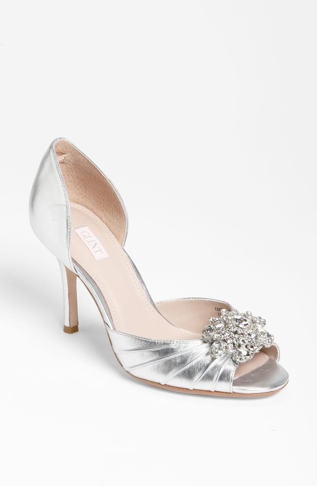 'Radiance' Pump, Main, color, SILVER