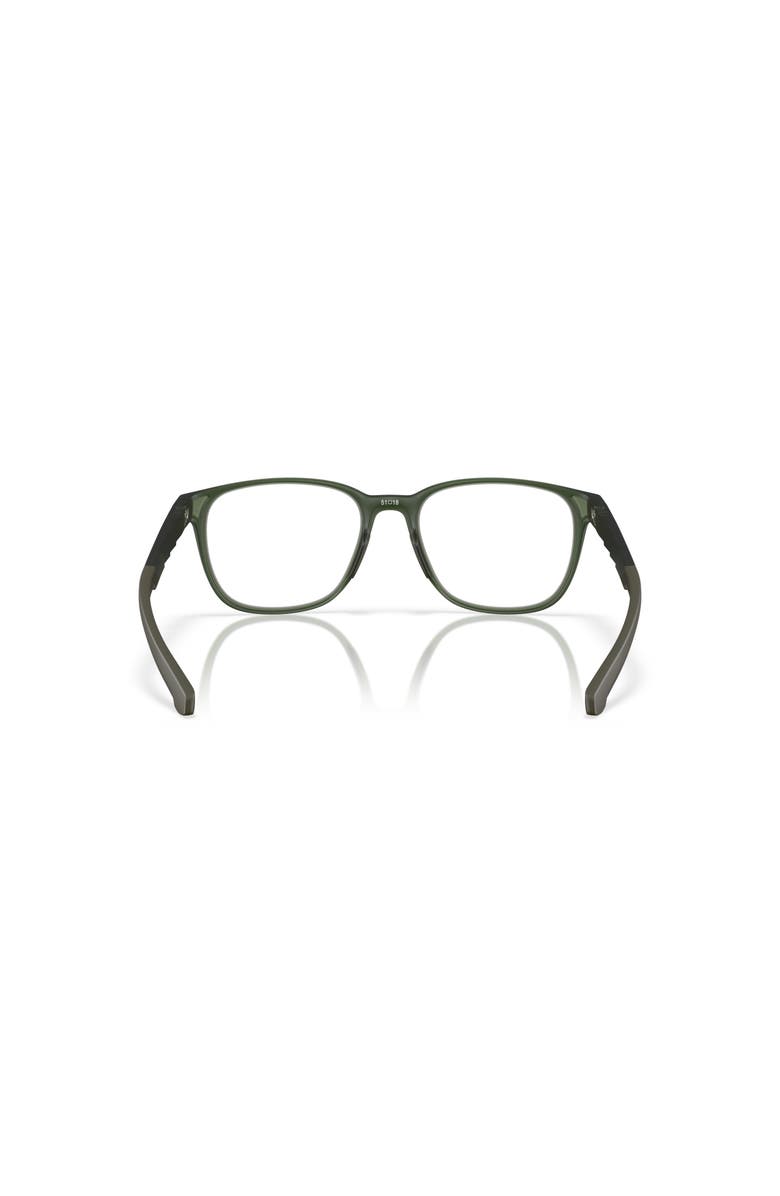 Costa 53mm Rectangle optical glasses, Alternate, color, Green