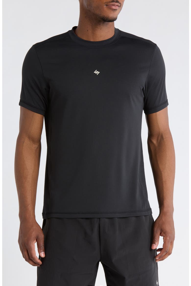 Numbers Performance T-Shirt, Main, color, JET BLACK
