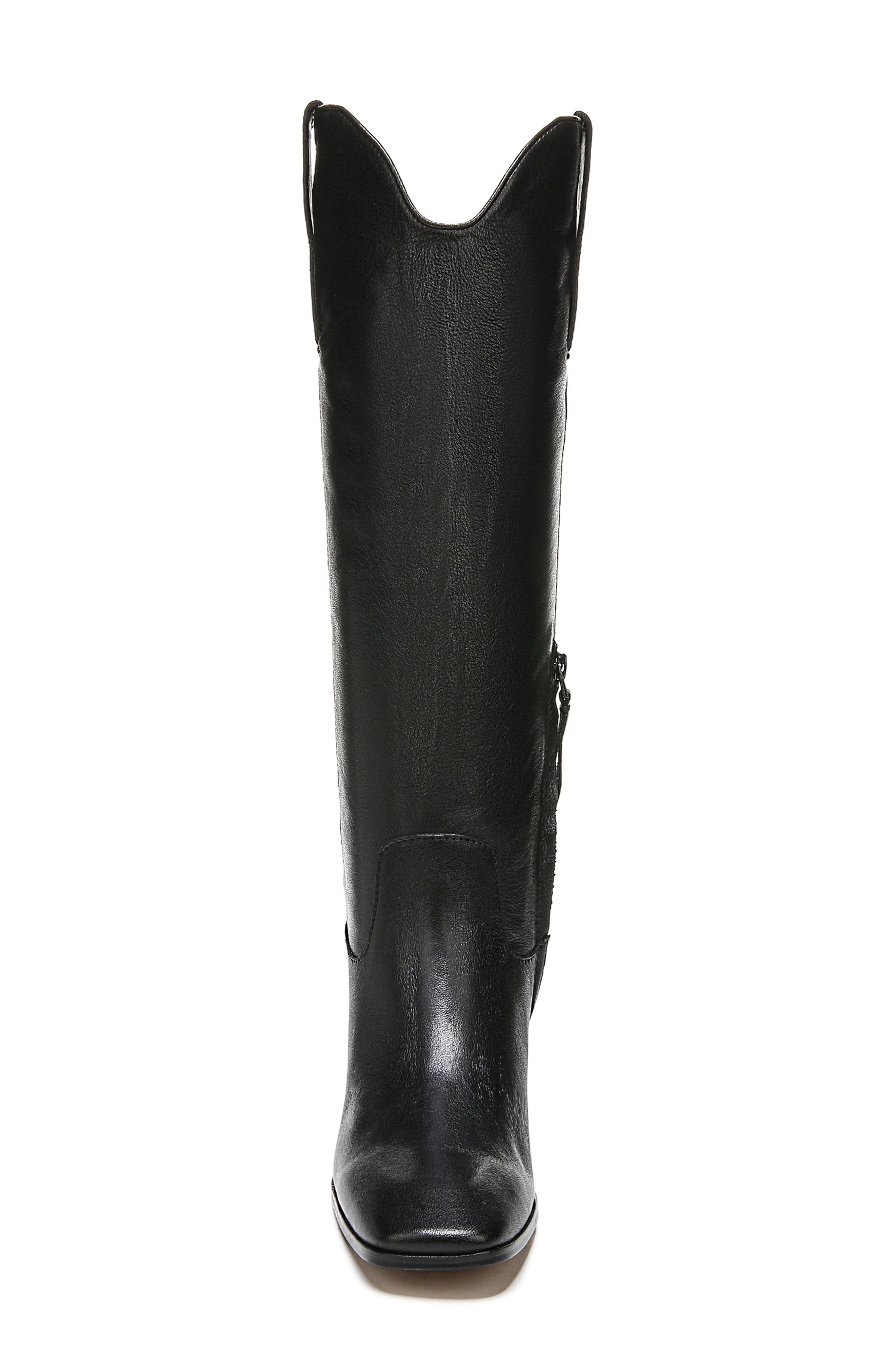 Britten Western Boot, Alternate, color, BLACK/ BLACK