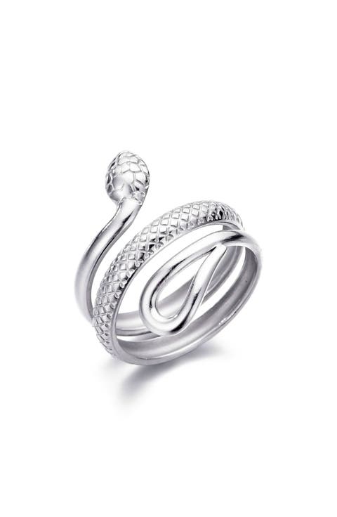 Curvy Snake Band Ring