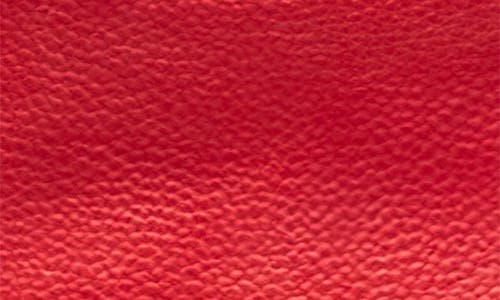 Frances Valentine Mini Sweet Pea Tumbled Leather Handbag In Red