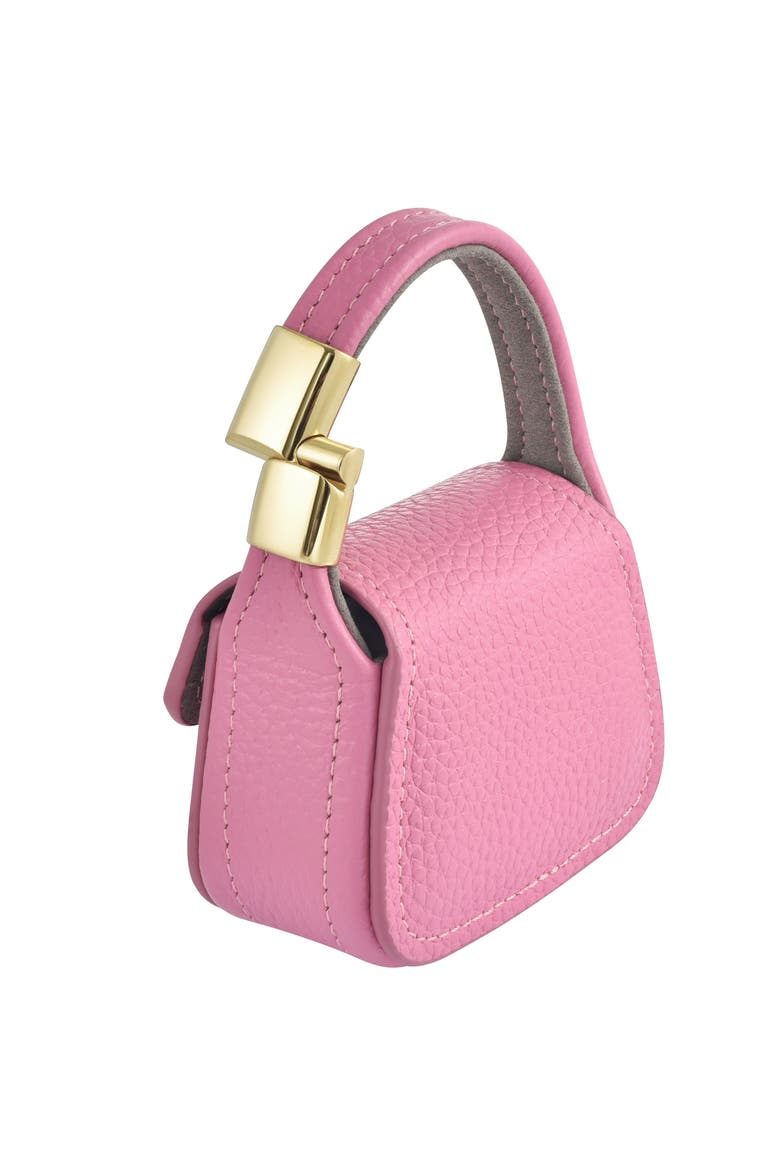 Mini Purse Charm for Airpods Pro®, Alternate, color, pink