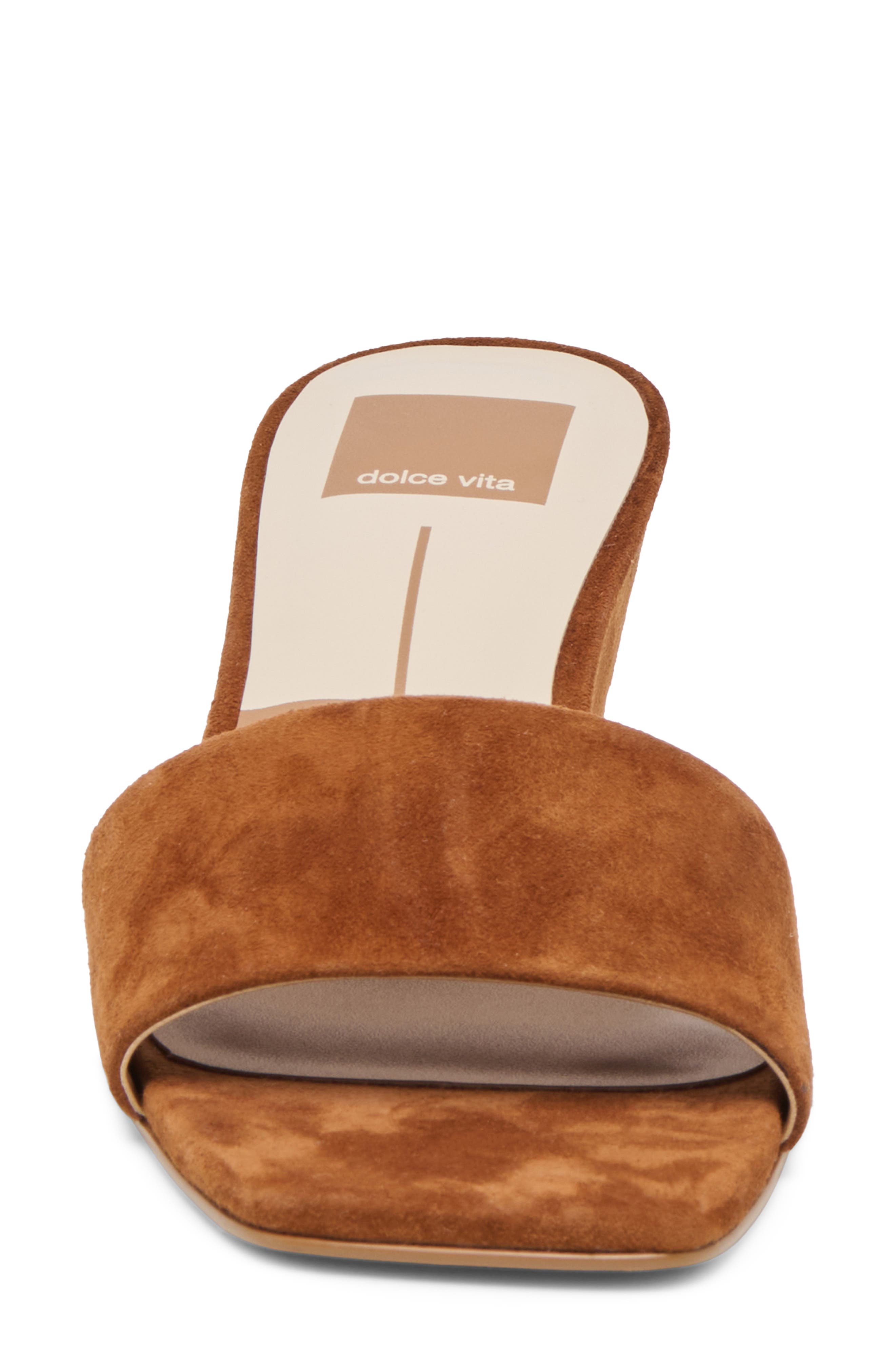 Dolce Vita Qaily Wedge Sandal, Alternate, color, Brown Nubuck