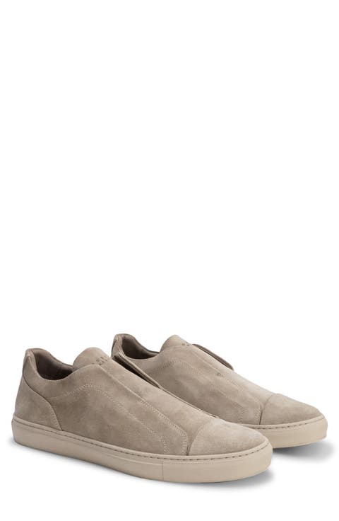Catro Laceless Suede Slip-On Sneaker (Men)