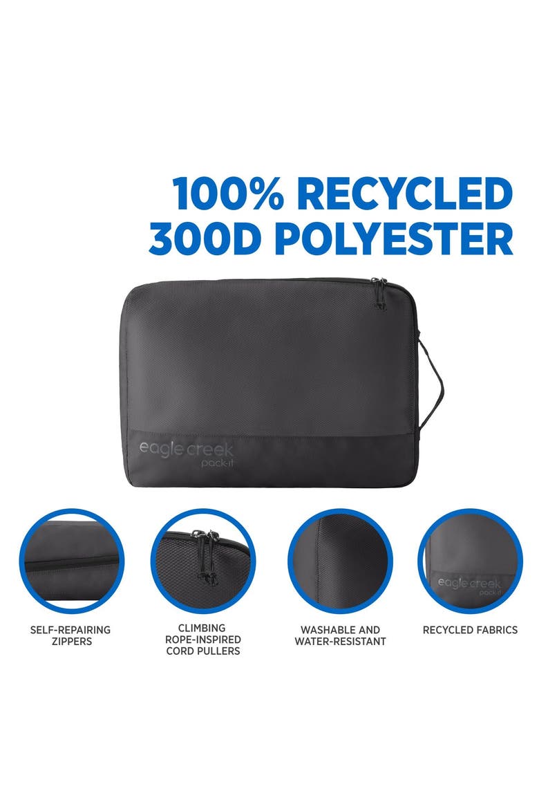 Pack-It Reveal Large Cube, Alternate, color, Black