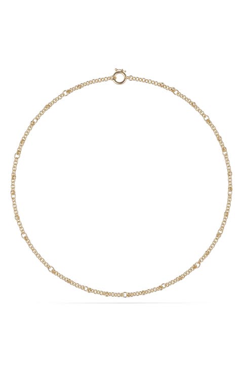 Gravity 18K Gold Link Chain