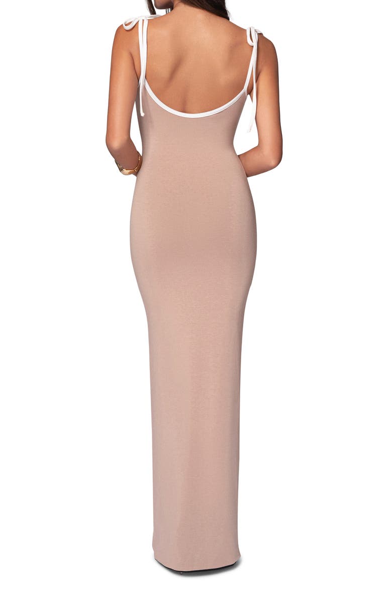 JLUXLABEL Shawna Reversible Body-Con Maxi Dress, Alternate, color, 