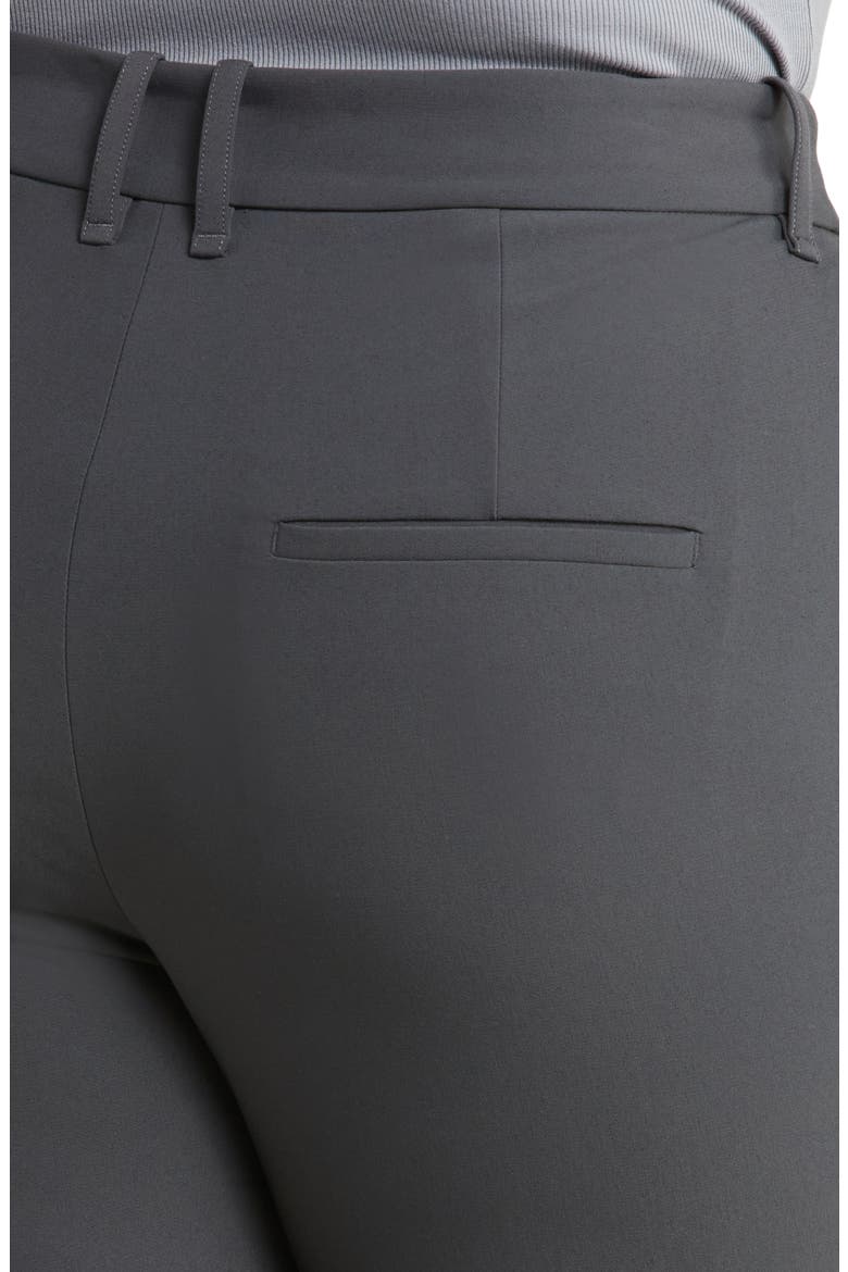 High Waist Cigarette Pants, Alternate, color, CHARCOAL