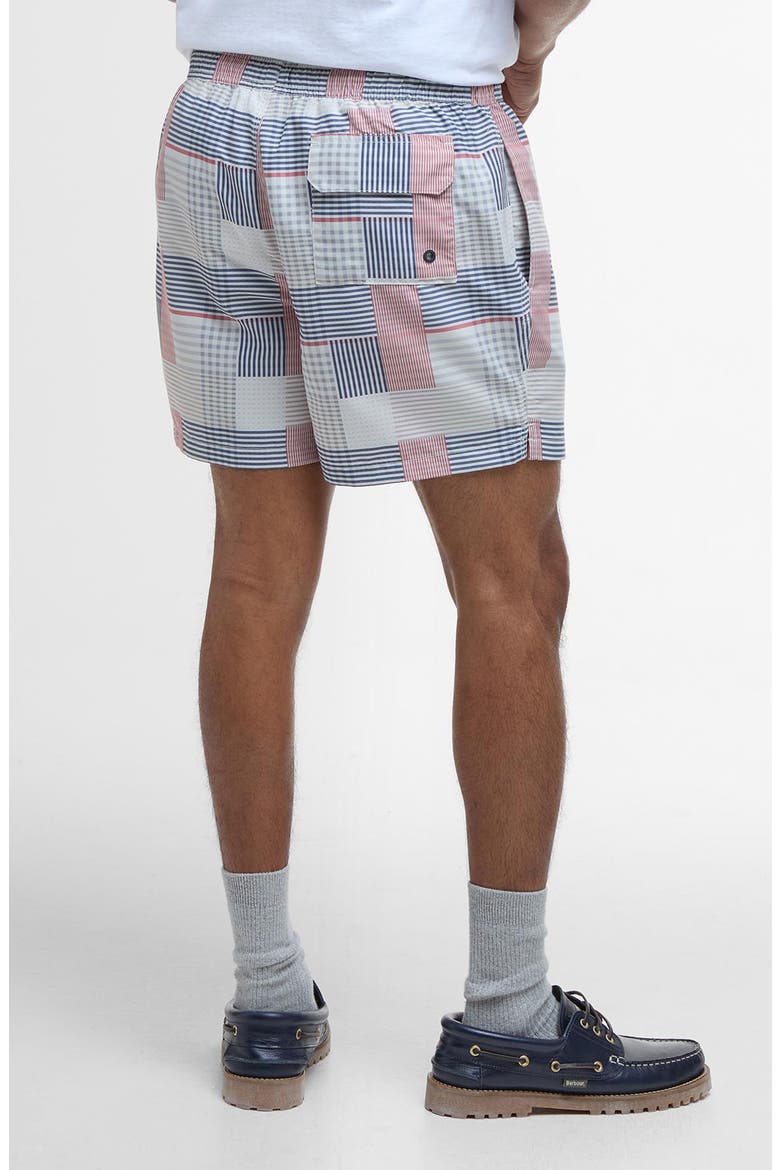 Patch Swim Trunks, Alternate, color, WASHED STONE BEIGE