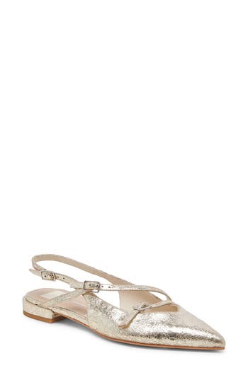 Dolce Vita Pamla Pointed Toe Slingback Flat