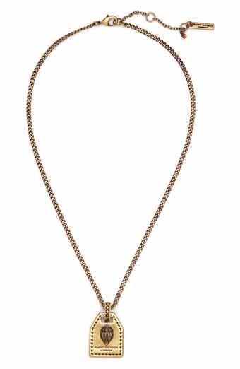 Kurt Geiger London Eagle Tag Pendant Necklace