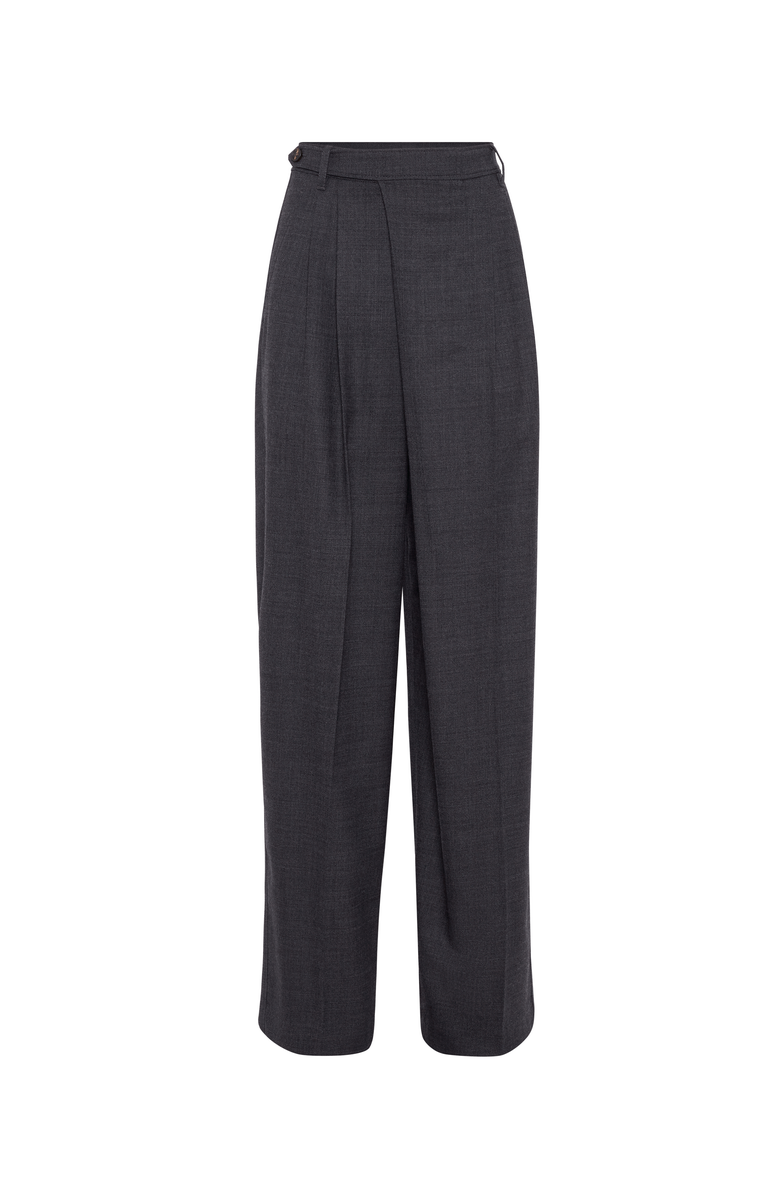 Brunello Cucinelli Loose Wrapped trousers, Main, color,