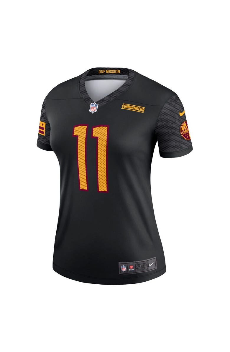 Nike Women's Nike Carson Wentz Black Washington Commanders Alternate Legend Player Performance Top, Alternate, color,