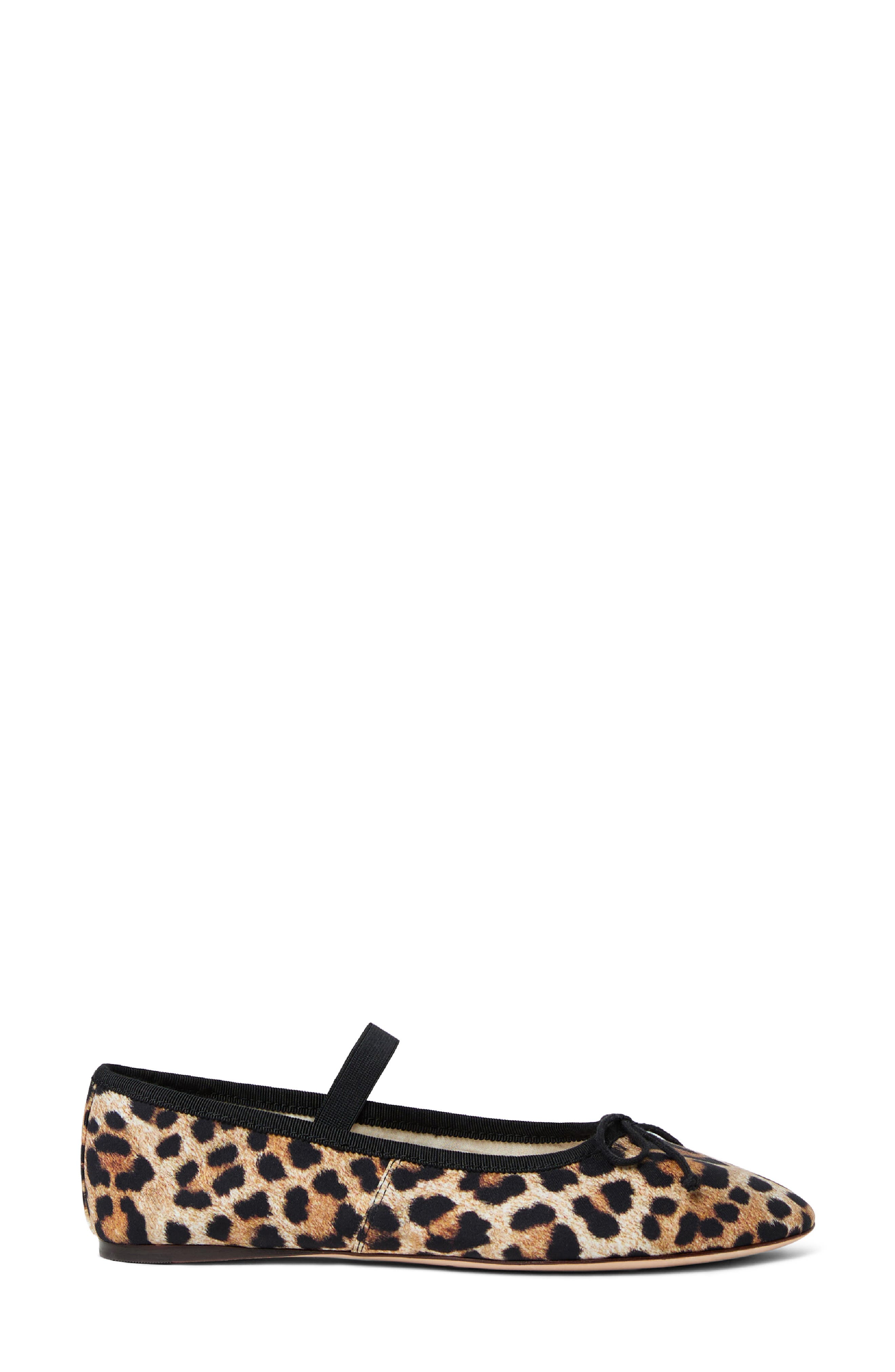 Loeffler Randall Leonie Soft Mary Jane Ballet Flat, Alternate, color, Leopard