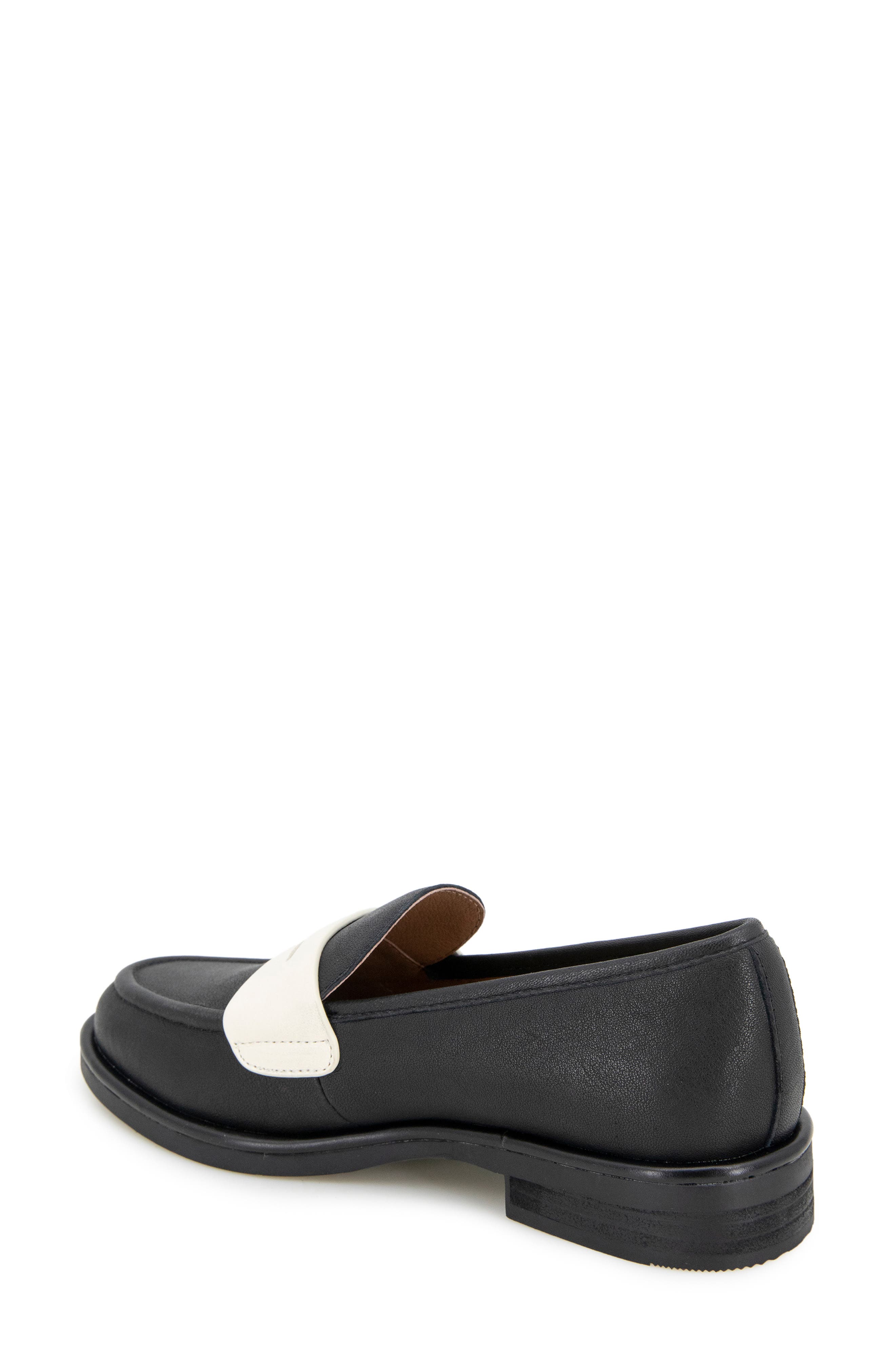 Gentle Souls Cybil Loafer, Alternate, color, Black Leather