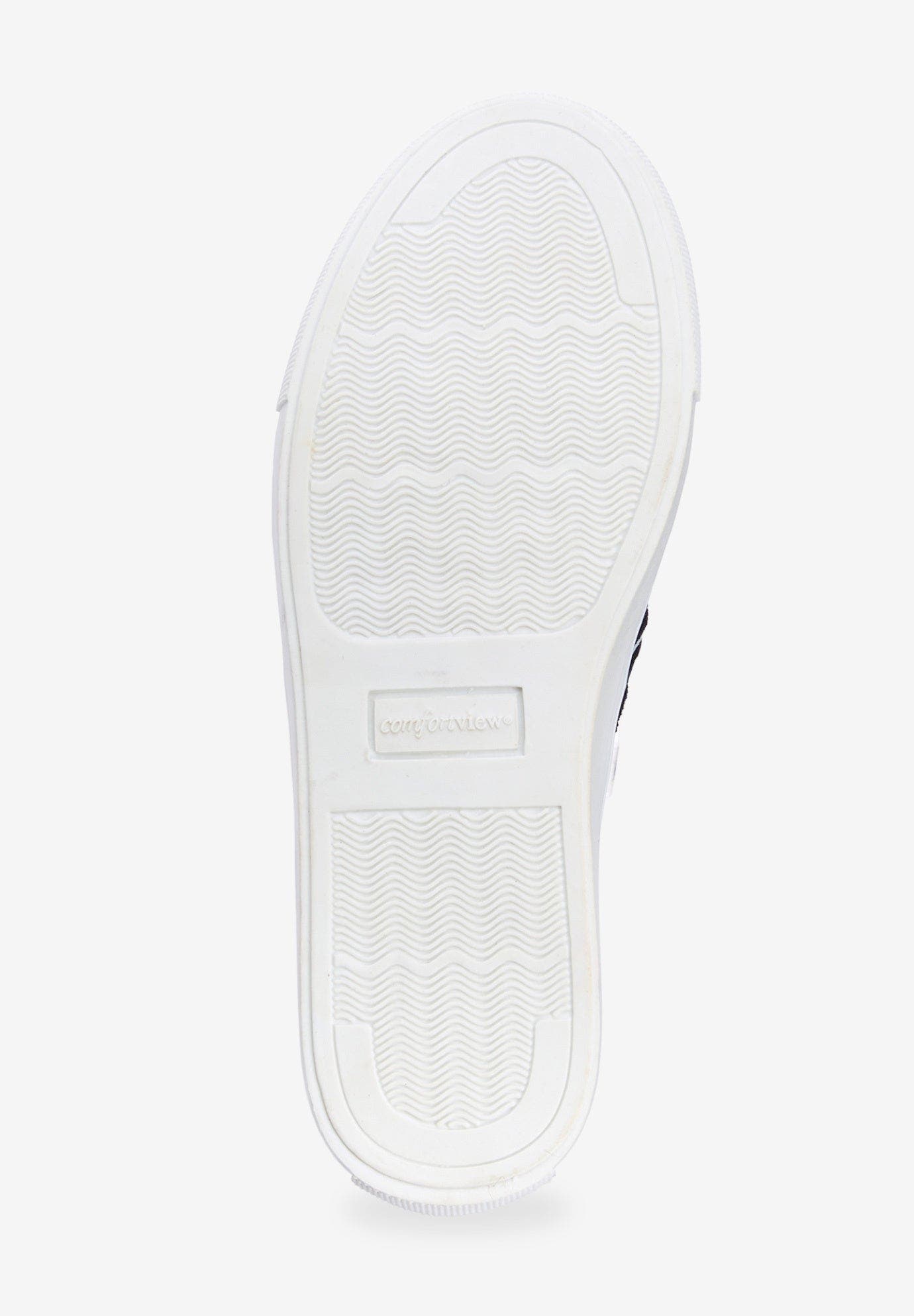 Comfortview The Charlotte Machine Washable Sneaker, Alternate, color, White