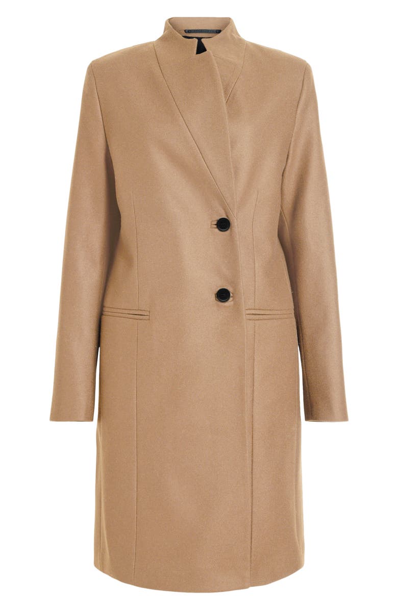 AllSaints Women's Sidney Wool Blend Coat, Alternate, color, 