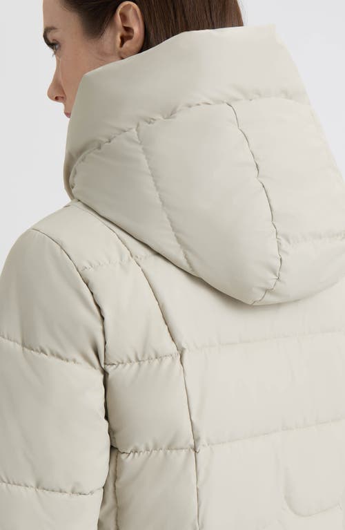 Hunter Ireland Water Repellent Faux Shearling Lined Puffer Jacket In Multi