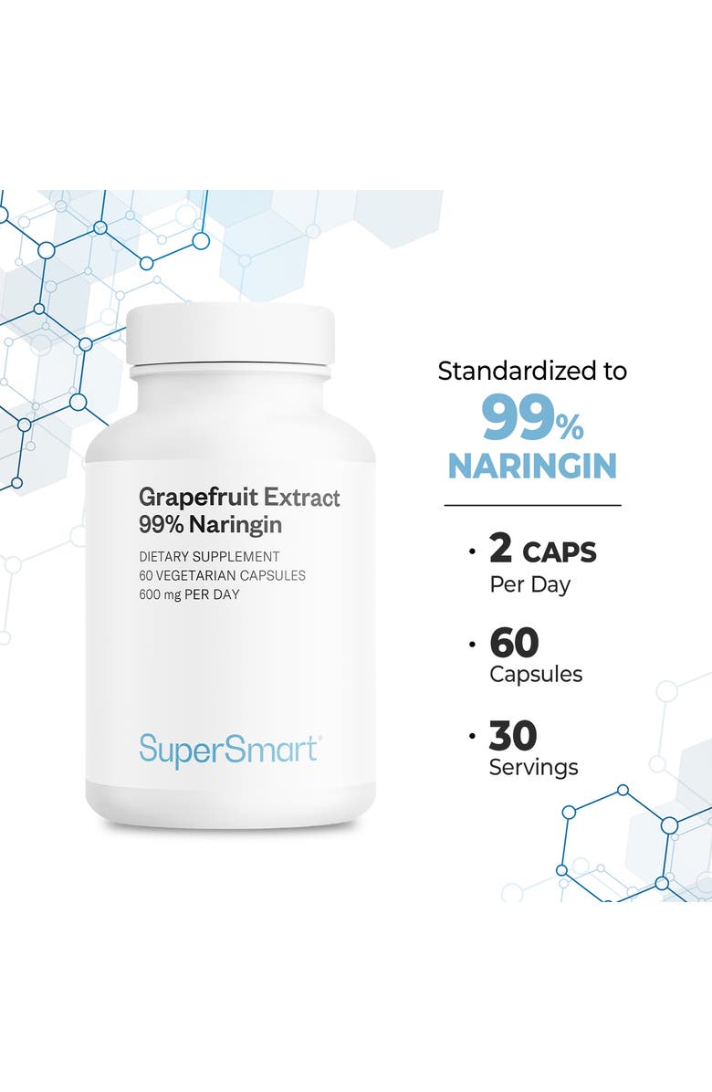 SuperSmart Grapefruit Extract 99% Naringin, Alternate, color, NO COLOR