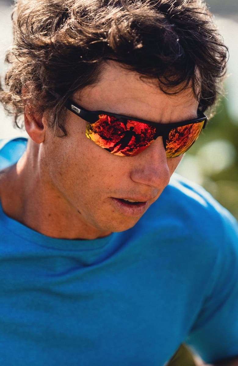 Smith Resolve 70mm ChromaPop<sup>™</sup> Oversize Shield Sunglasses, Alternate, color, 