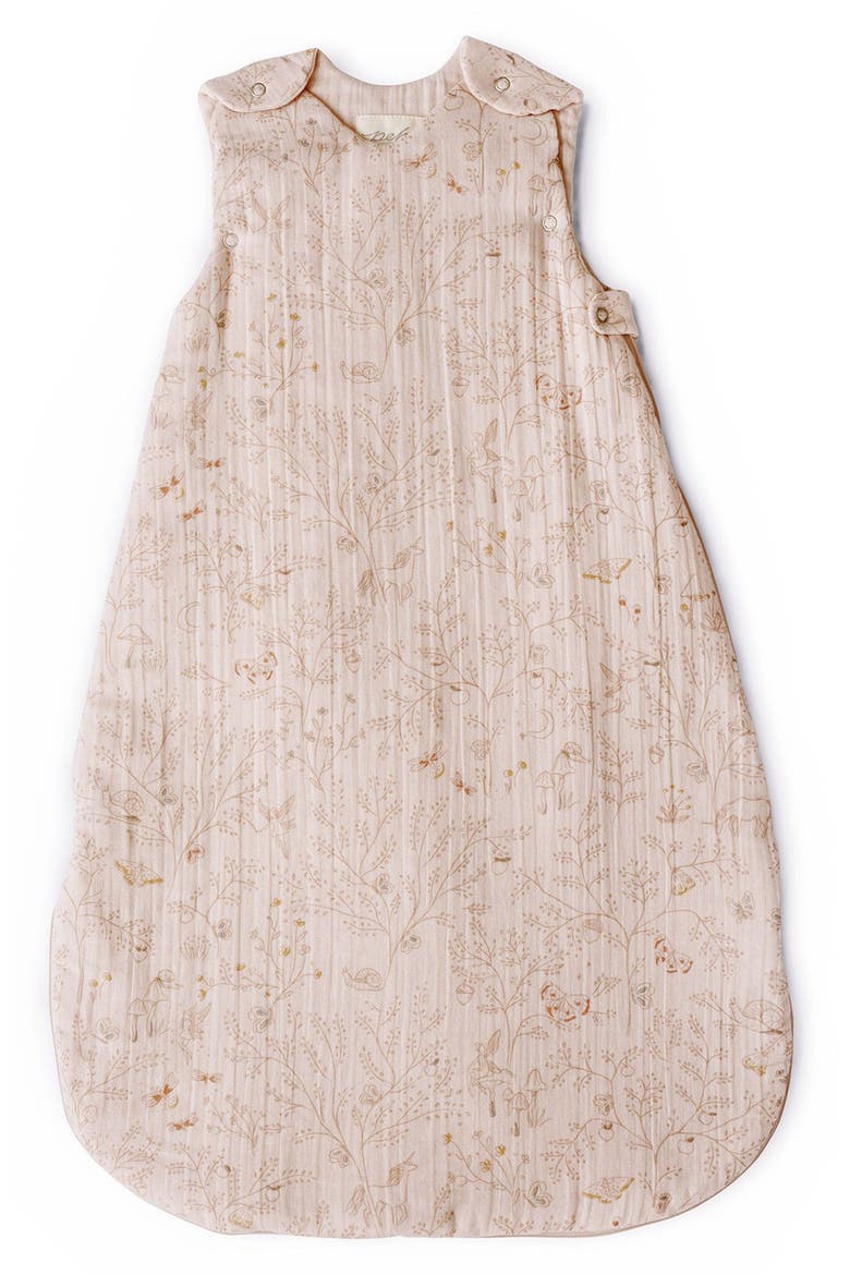 1.0 TOG Organic Cotton Sleep Bag, Main, color, SECRET GARDEN