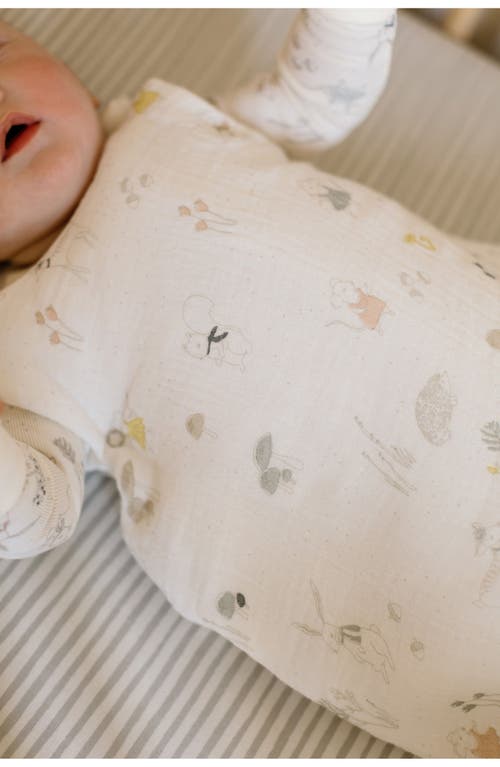 Pehr 1.0 Organic Cotton Wearable Blanket In White