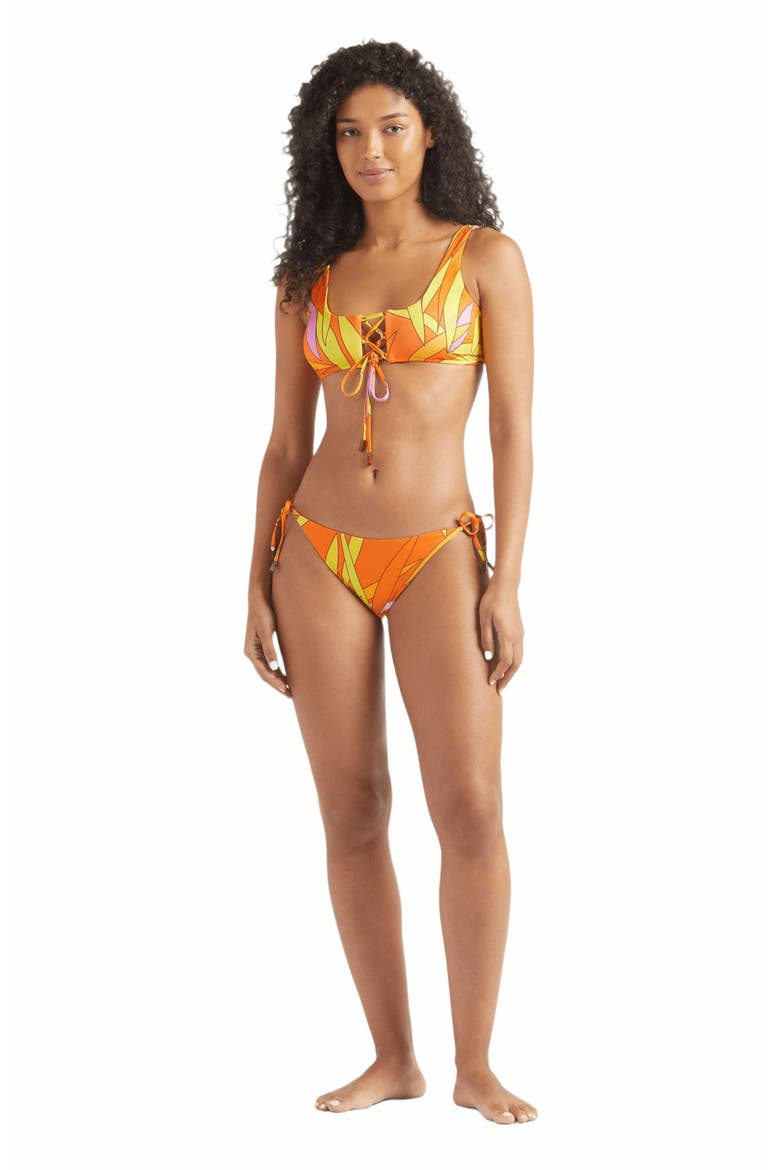 Women's Madrague Bra-Style Bikini Top, Main, color, ABRICOT