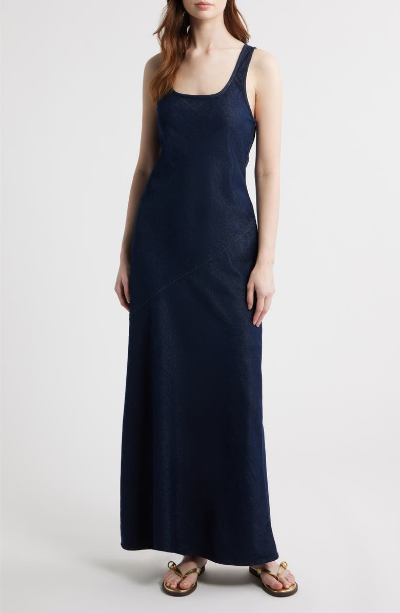 rag & bone Daisy Denim Maxi Dress, Main, color, 