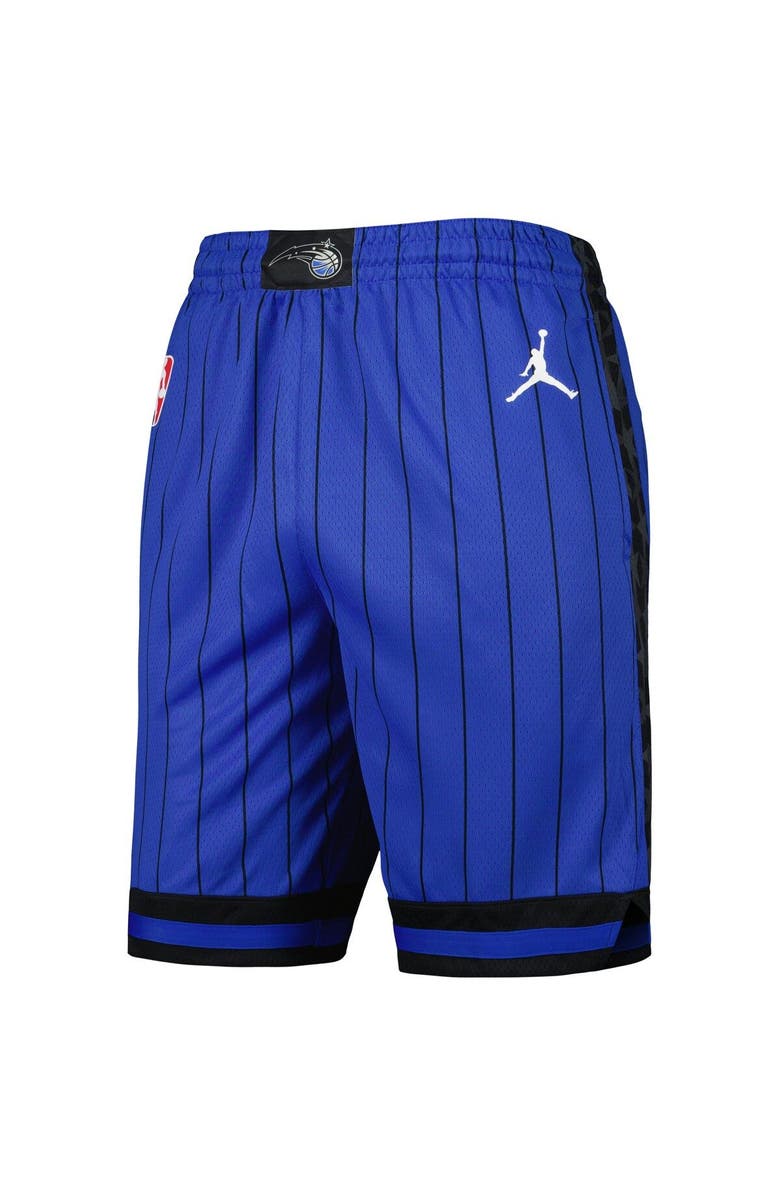 Jordan Brand Men
s Jordan Brand Blue Orlando Magic 2022/2023 Statement Edition Swingman Performance Shorts, Alternate, color, Blue