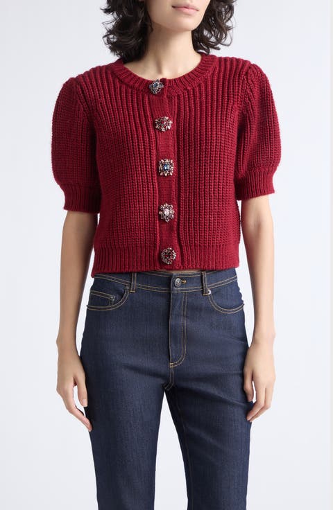 Rita Baroque Embellished Cardigan