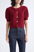 Cinq à Sept Rita Baroque Embellished Cardigan