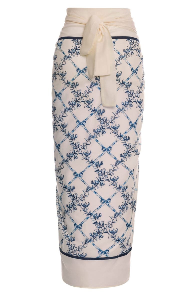 Agua by Agua Bendita Lavanda Gloriosa Pareo, Alternate, color, Multi