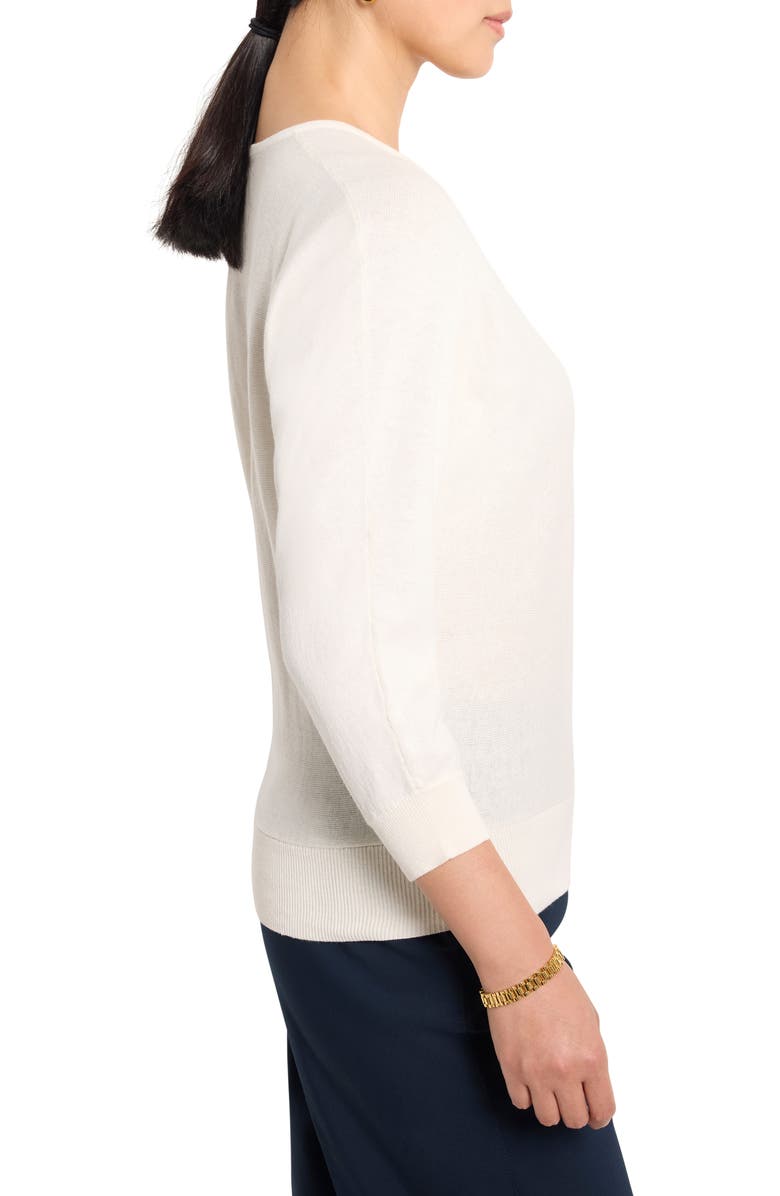 Easy Cotton V-Neck Sweater