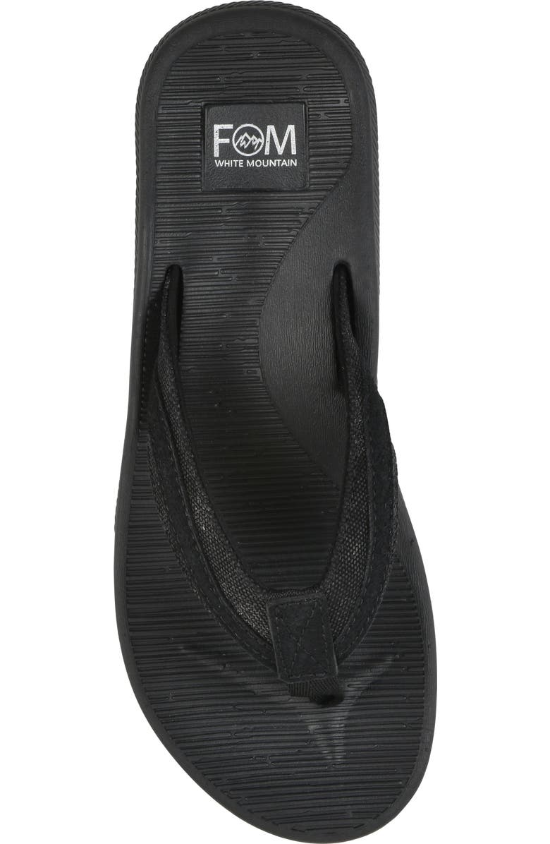 CLIFFS BY WHITE MOUNTAIN Bays Flip Flop Sandal, Alternate, color,