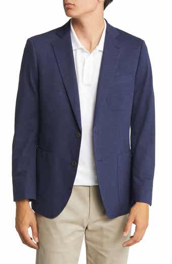 Waverly Patch Pocket Piqué Cotton Blazer