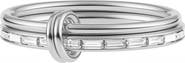 Spinelli Kilcollin Callisto Baguette Diamond Linked Stack Ring