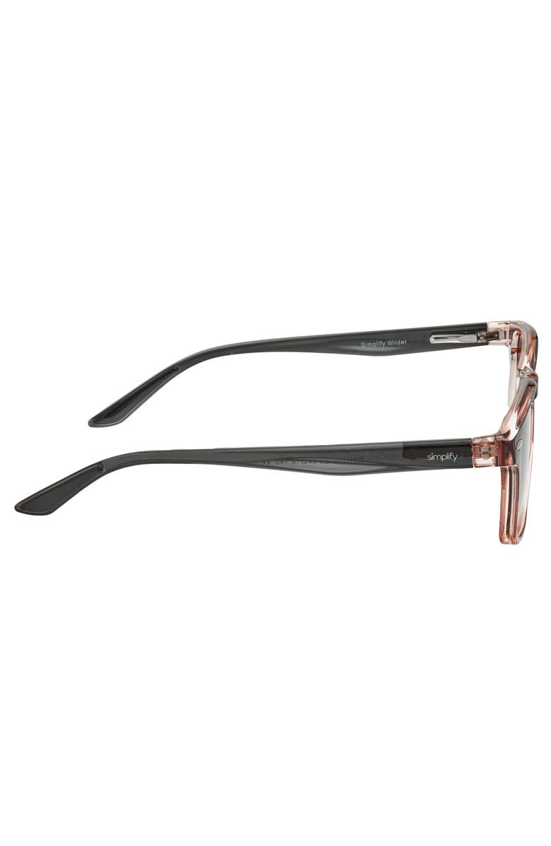 SIMPLIFY Wilder Polarized Sunglasses, Alternate, color, Pink/Pink
