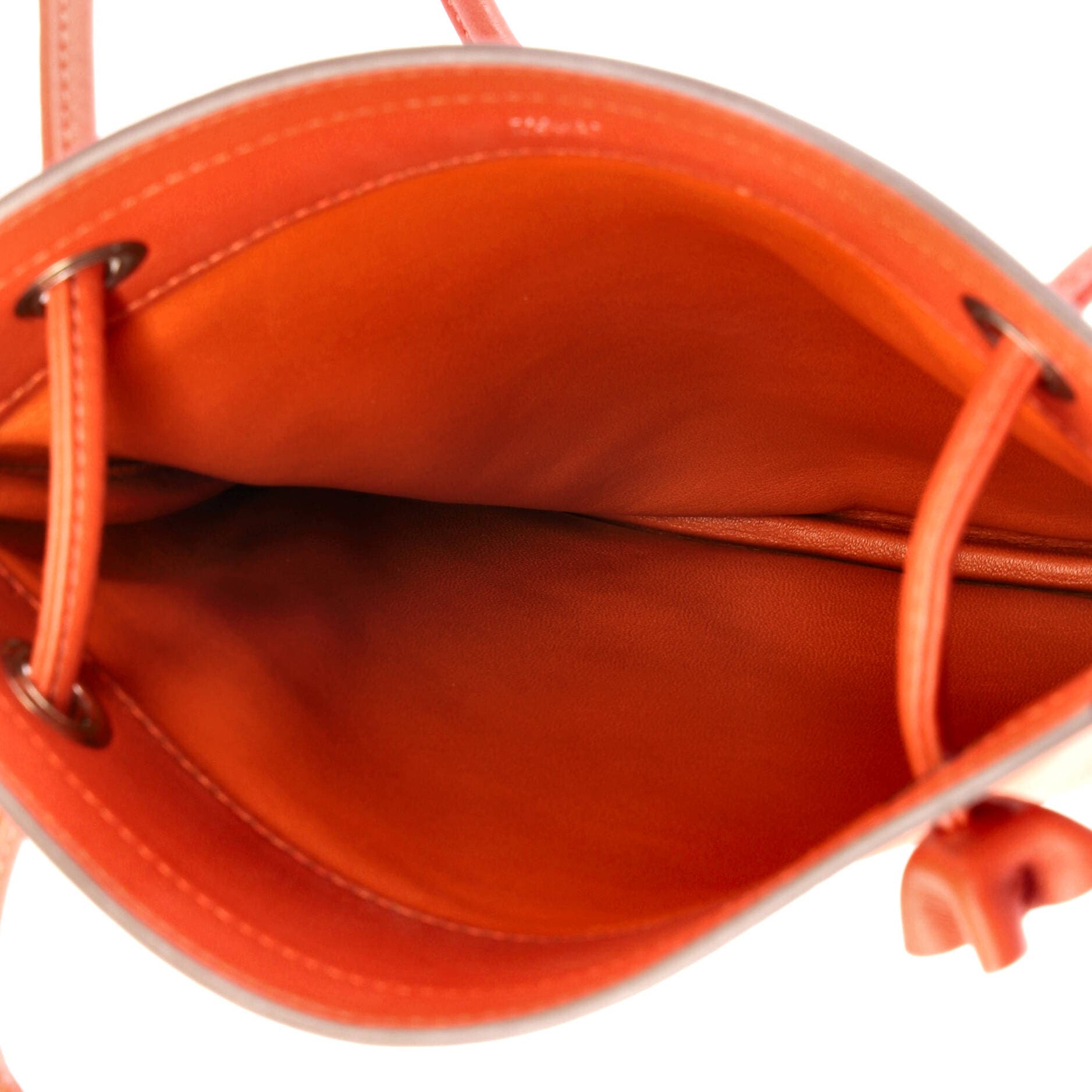 Pre-Owned Hermes Aline Bag Milo Lambskin and Swift Mini, Alternate, color, Cuivre