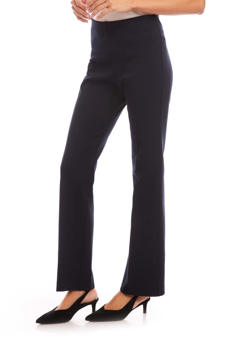 Stretch Twill Bootcut Pants, Alternate, color, NAVY