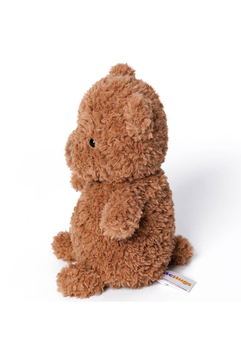 7 Inch Swiss Roll Bear Weighted Stuffed Animal, Alternate, color, Brown